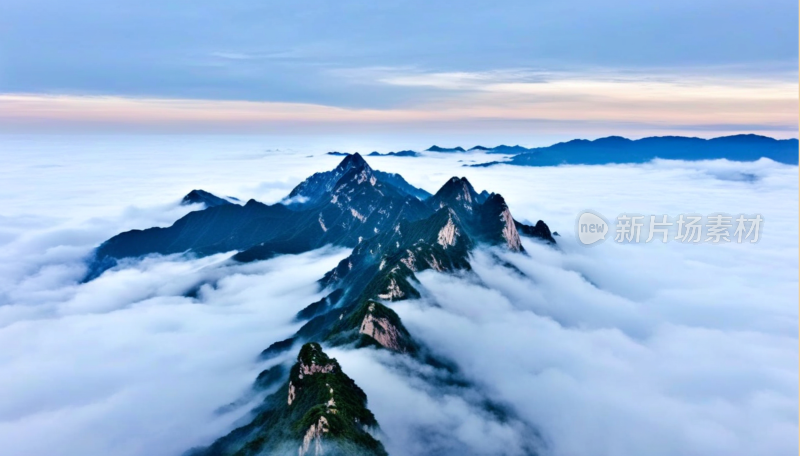 陕西华山美景