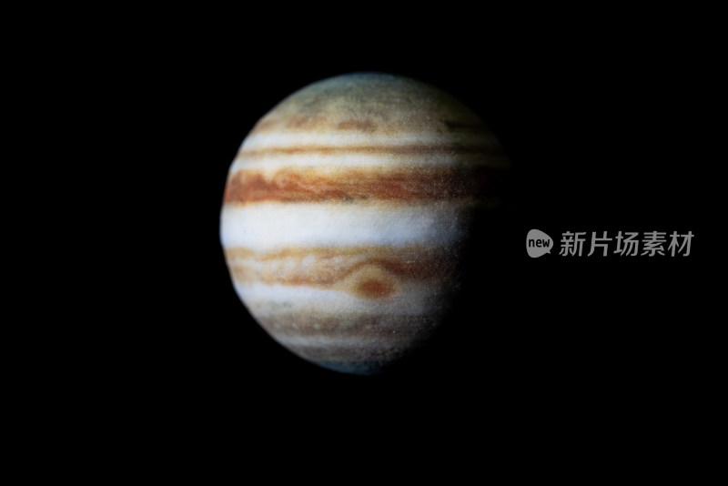 太阳系中的木星创意素材