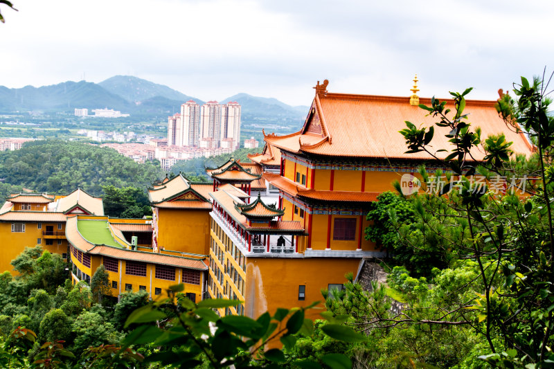 珠海金台寺与黄杨山