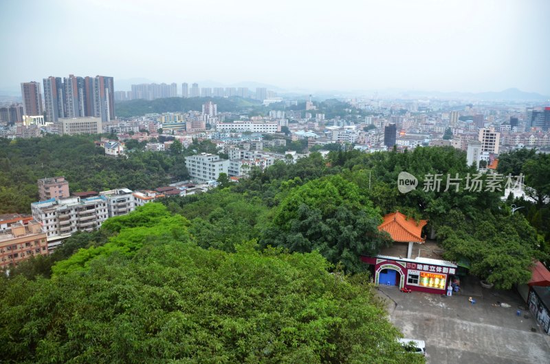 广东东莞：塘厦镇城市风光