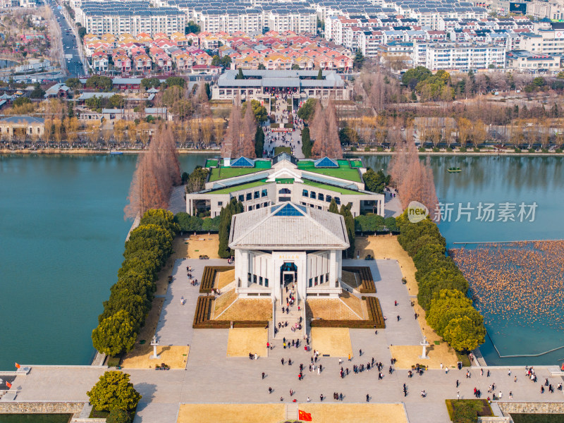 淮安市周恩来纪念馆航拍