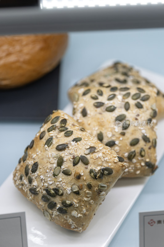 欧包西式面包欧式面包食物美食特写