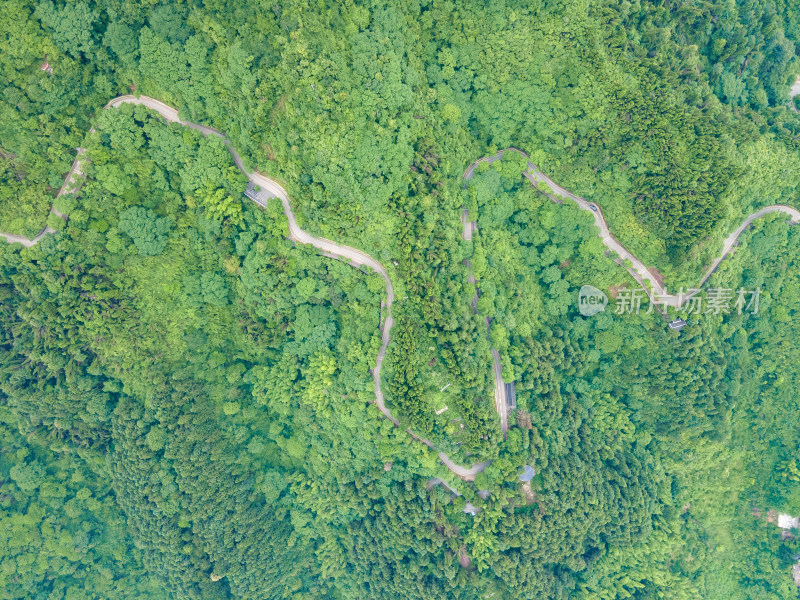 湖南靖州飞山4a景区航拍摄影图