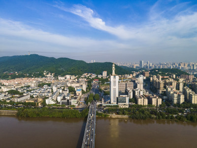 湖南长沙河西城市建设