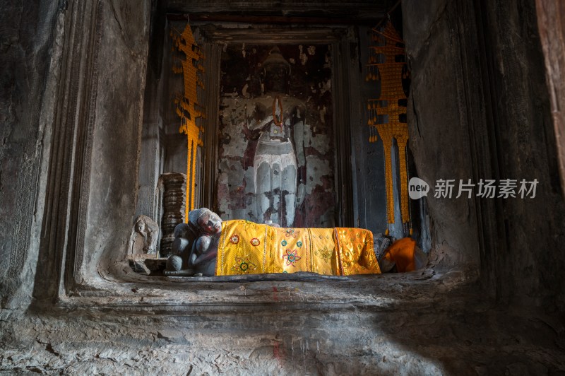 吴哥窟水面景观