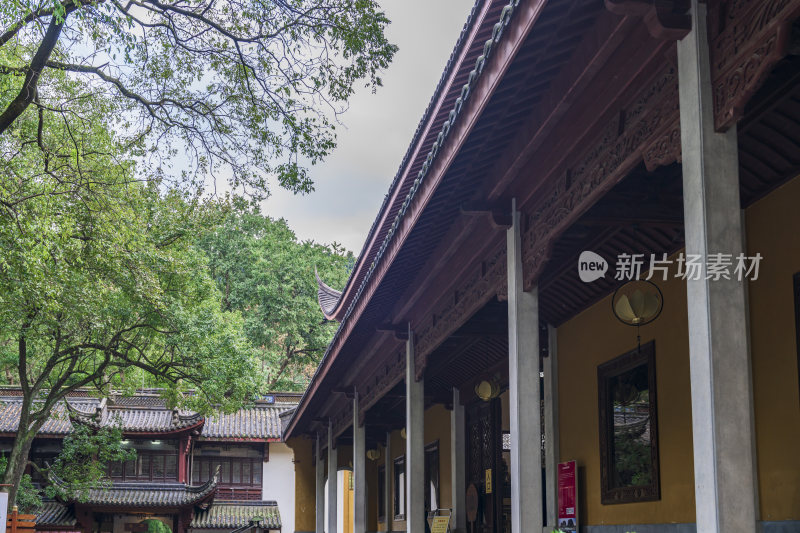 杭州西湖飞来峰灵隐寺千年古刹古建筑