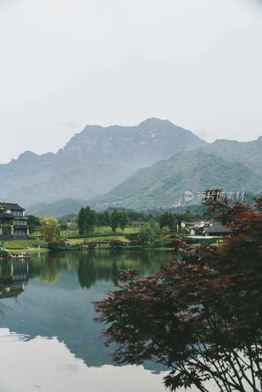 峨眉山田野劳作野趣