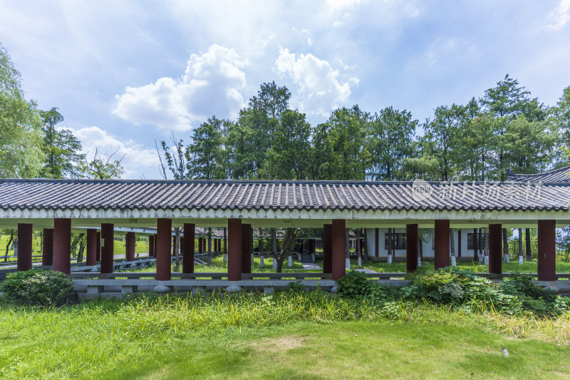 武汉青山江滩公园风景