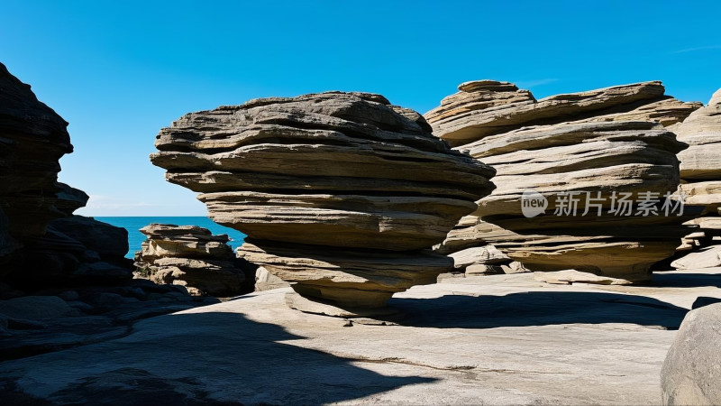 壮观奇特的山地峡谷景观