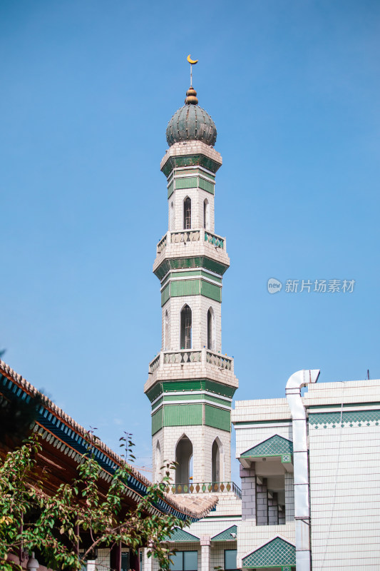 已绝版的西宁东关清真大寺建筑景观