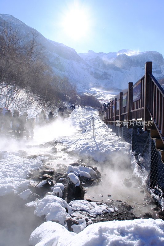 长白山聚龙火山温泉