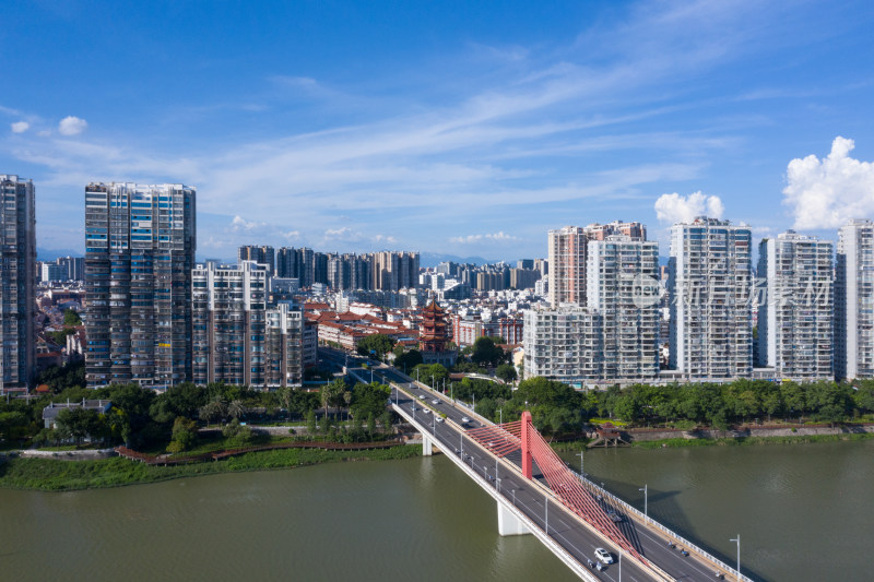 漳州风光航拍全景