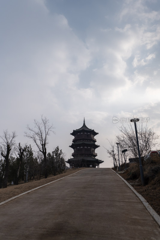 云竹湖旅游度假区早春