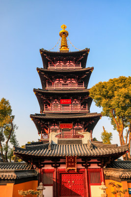 江苏苏州寒山寺枫桥景区