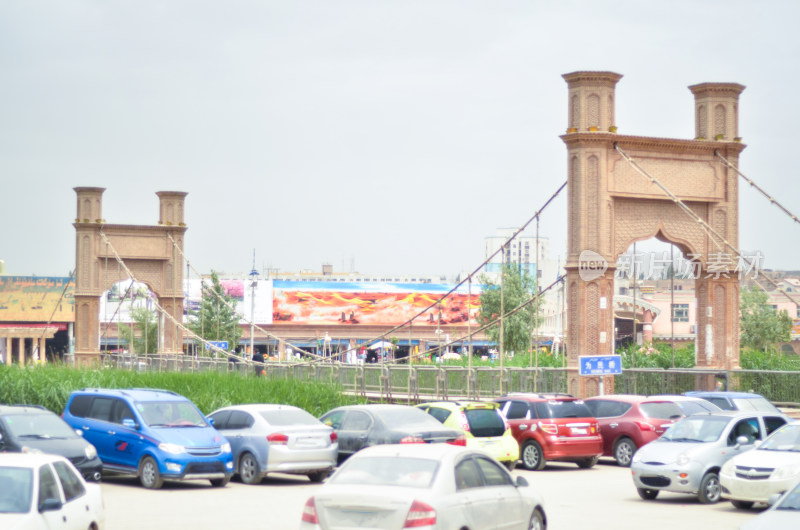 新疆喀什老城为民桥建筑