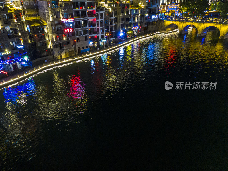 贵州镇远古镇5a景区夜景