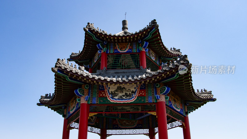 中国风建筑凉亭