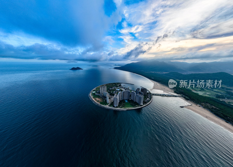 海南万宁融创日月湾航拍