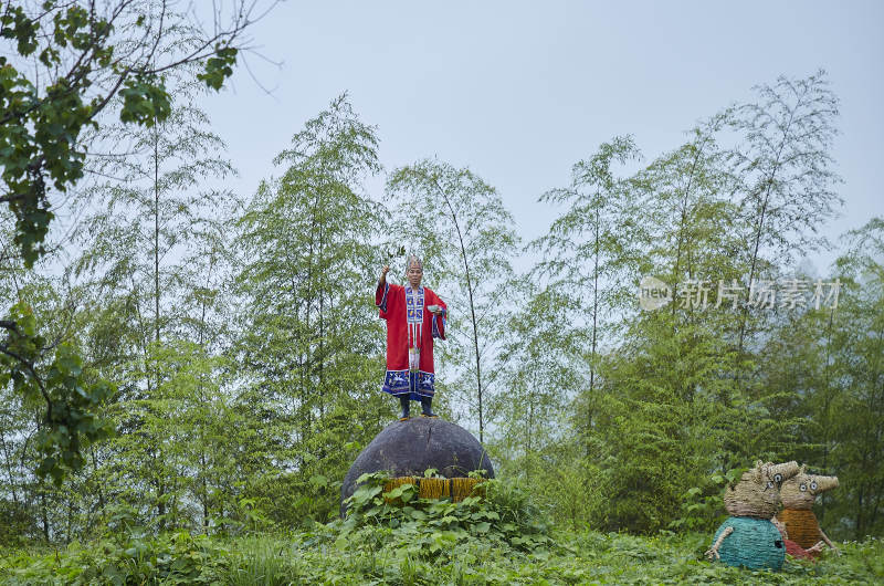 云和梯田开犁节现场