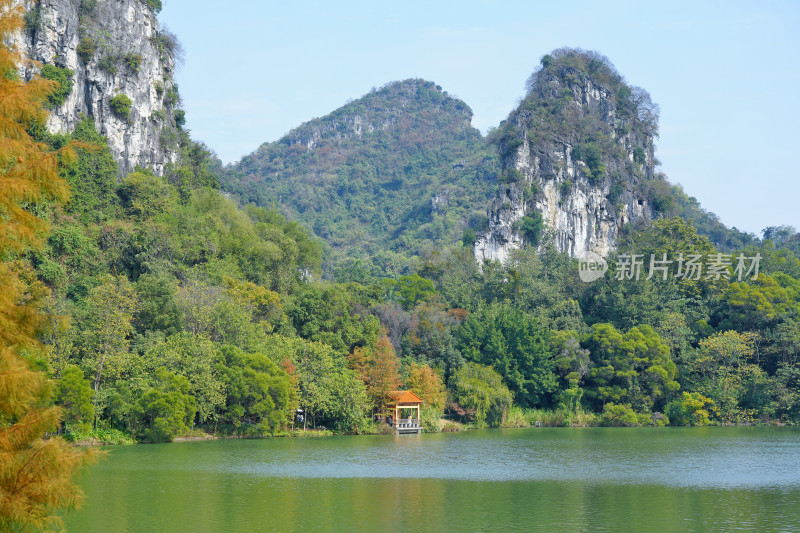 柳州龙潭公园，镜湖