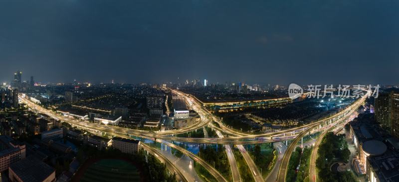 南京赛虹桥立交夜景