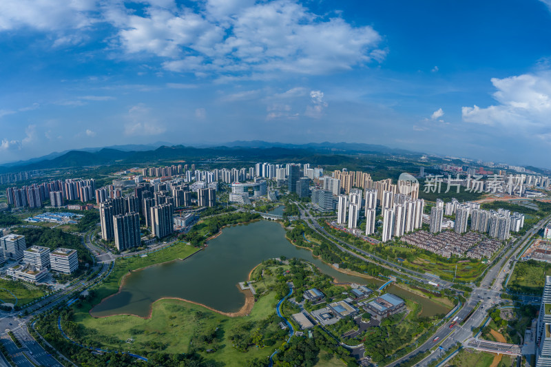 广州黄埔中新知识城全景