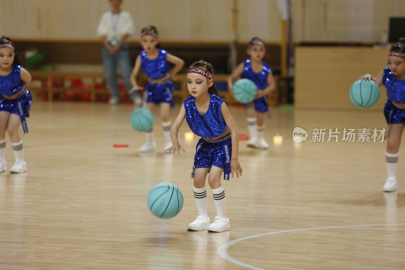 2024年丽水市幼儿园运动会篮球操表演等