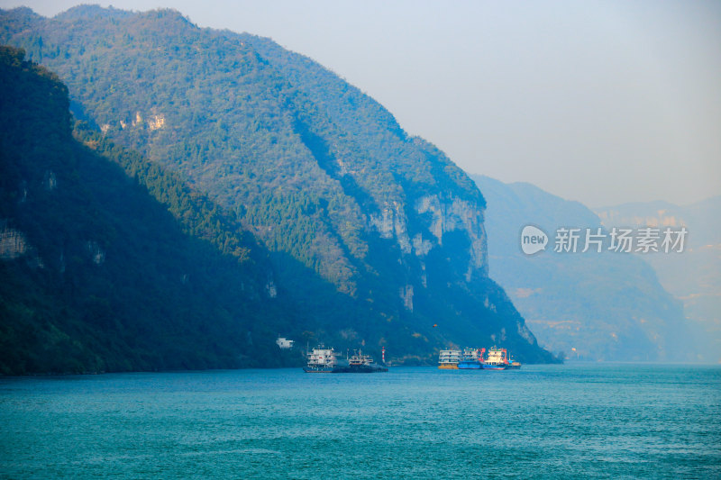 长江三峡西陵峡峡江风光两坝一峡航运路线