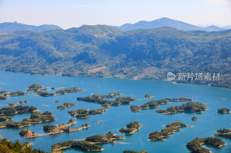 湖北黄石仙岛湖生态旅游景区，天空之城景区