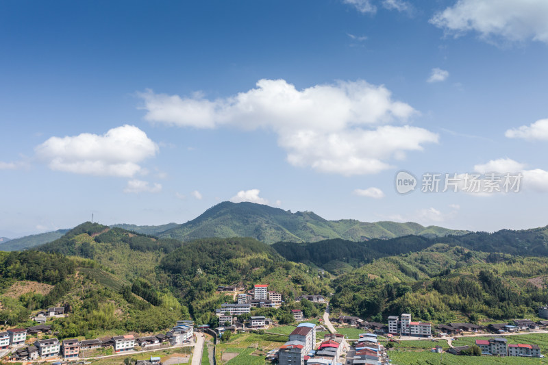 航拍福建乡村风景