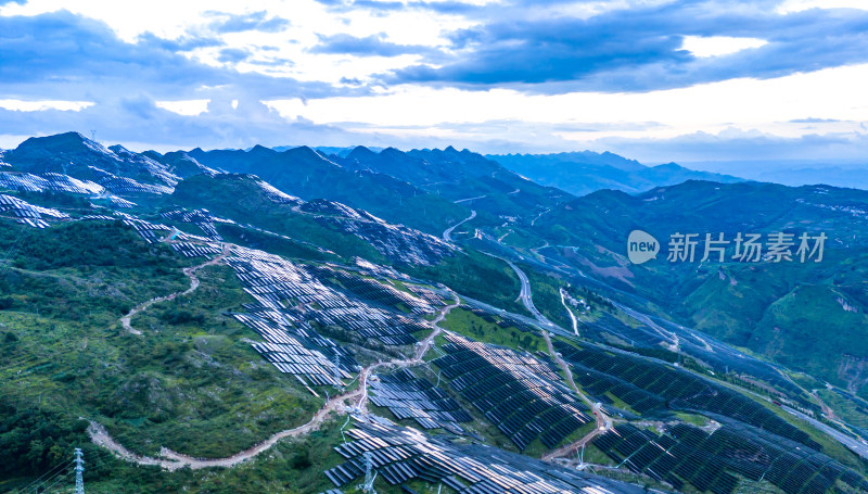 贵州山地光伏喀斯特地貌