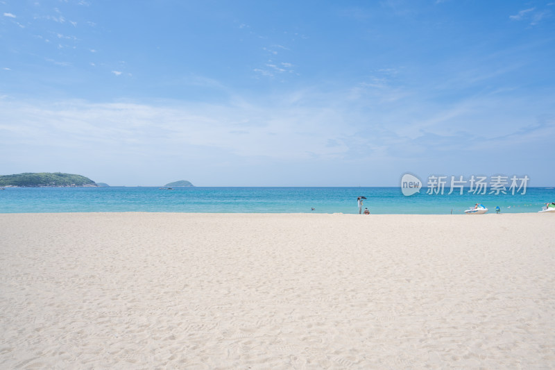 海南三亚亚龙湾海岸风光