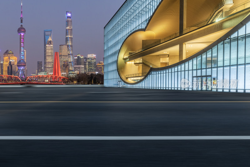 上海城市公路保利大剧院东方明珠
