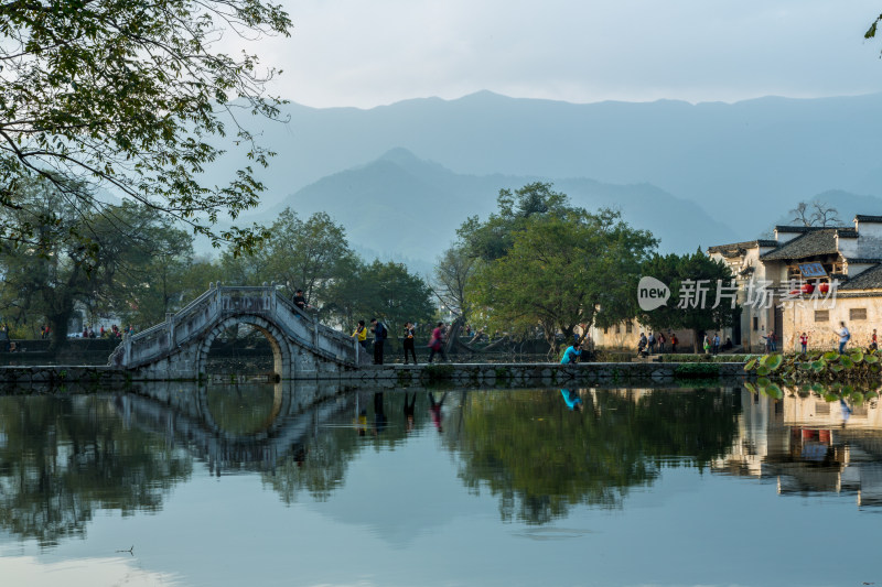 秋天的宏村