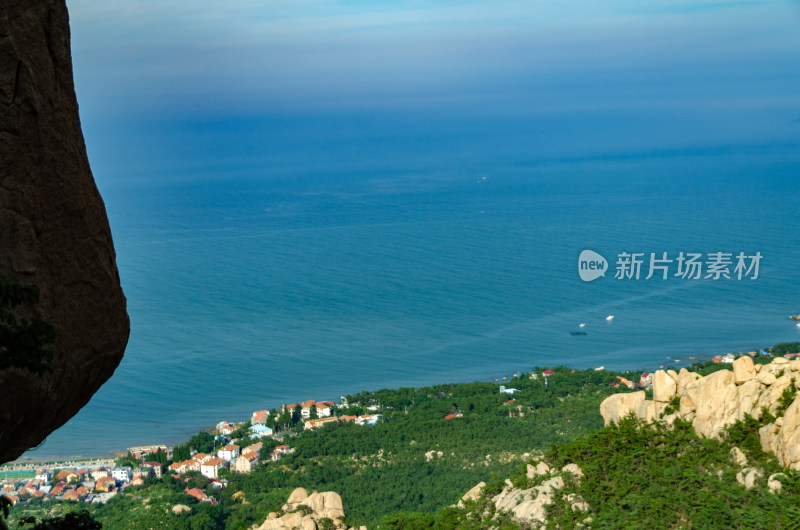 青岛崂山仰口登山看海