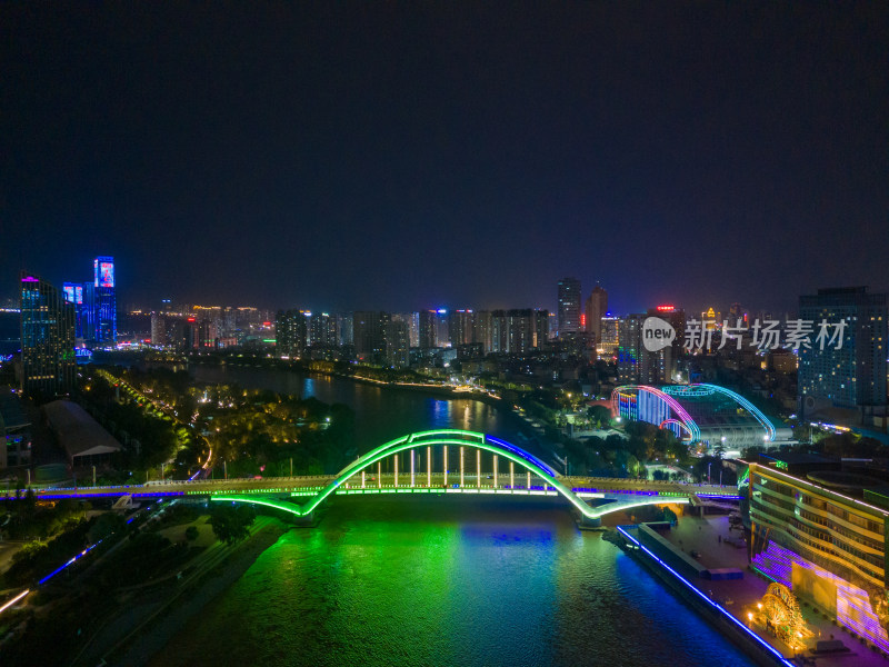 甘肃兰州城市夜景