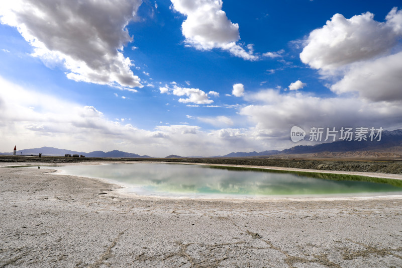 翡翠湖天空之镜自然景观