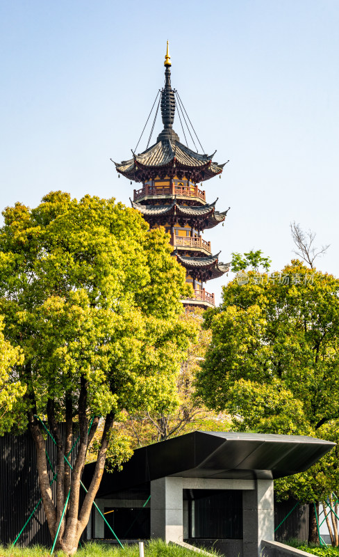 上海徐汇龙华寺龙华寺塔