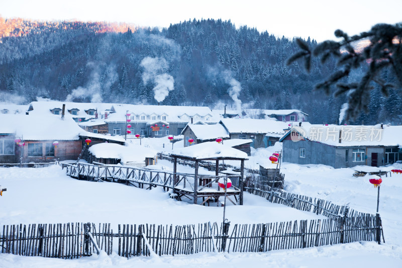 黑龙江 双峰林场 雪乡