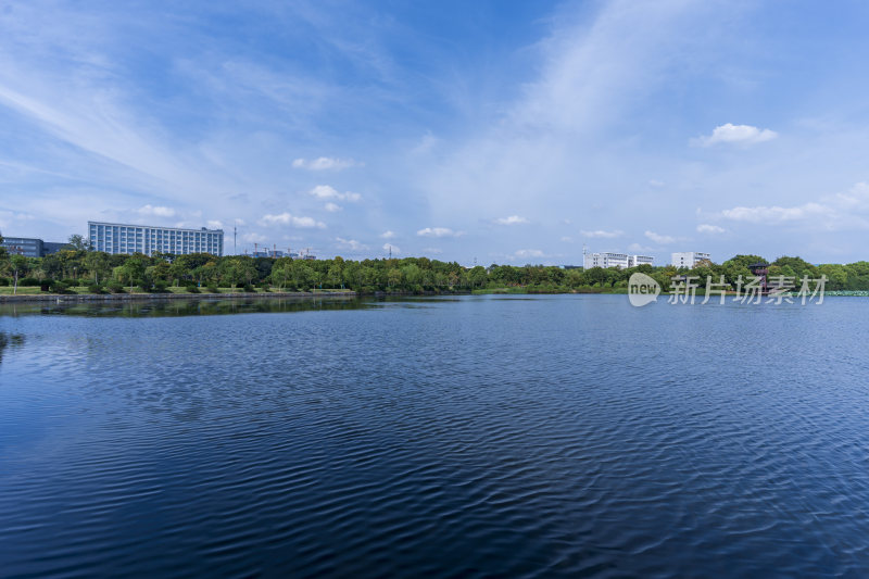 武汉蔡甸汤湖公园生态园林风景