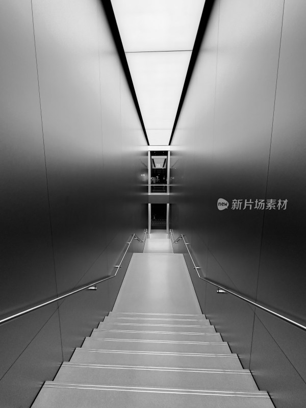 现代建筑内部楼梯