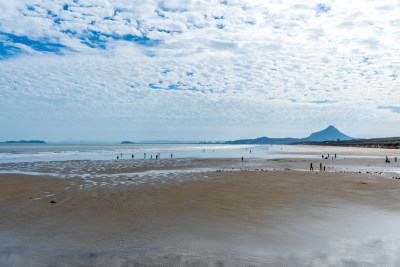 海边与蓝天海景