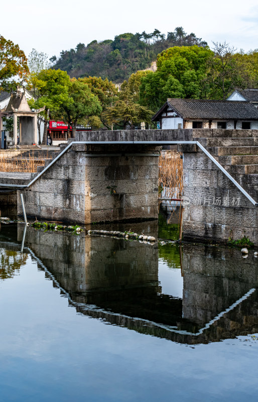 浙江绍兴柯桥柯岩鉴湖景区景点景观