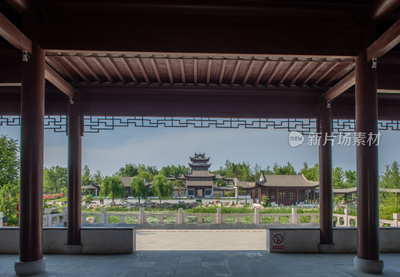 仿古建筑亭台楼阁