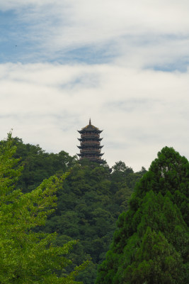 都江堰景区的历史建筑