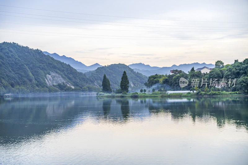 建德新安江江南水乡风景