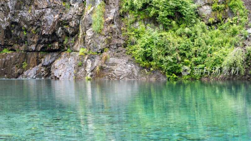 四川西部阿坝理县毕棚沟景区的迷人景色