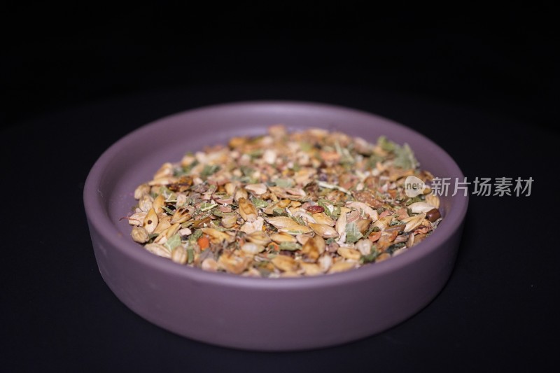 莲子芯大麦花草茶种子代茶饮