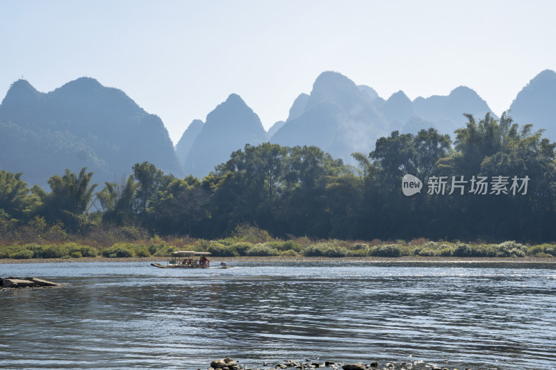 阳朔兴坪漓江山水风光