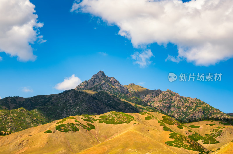 中国新疆赛里木湖风景区风光